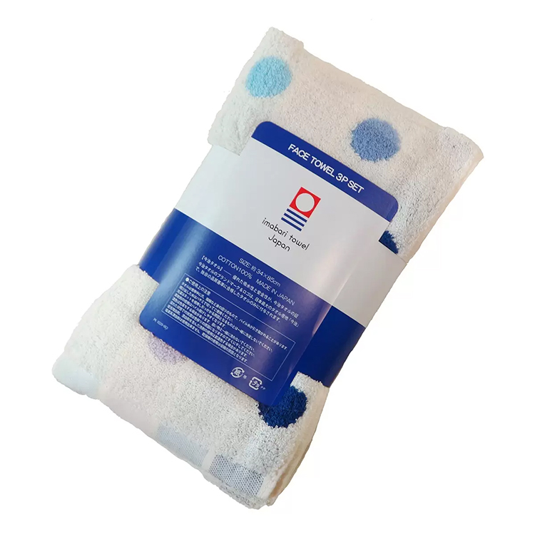 日本今治 純棉毛巾 3入組 34公分 X 85公分