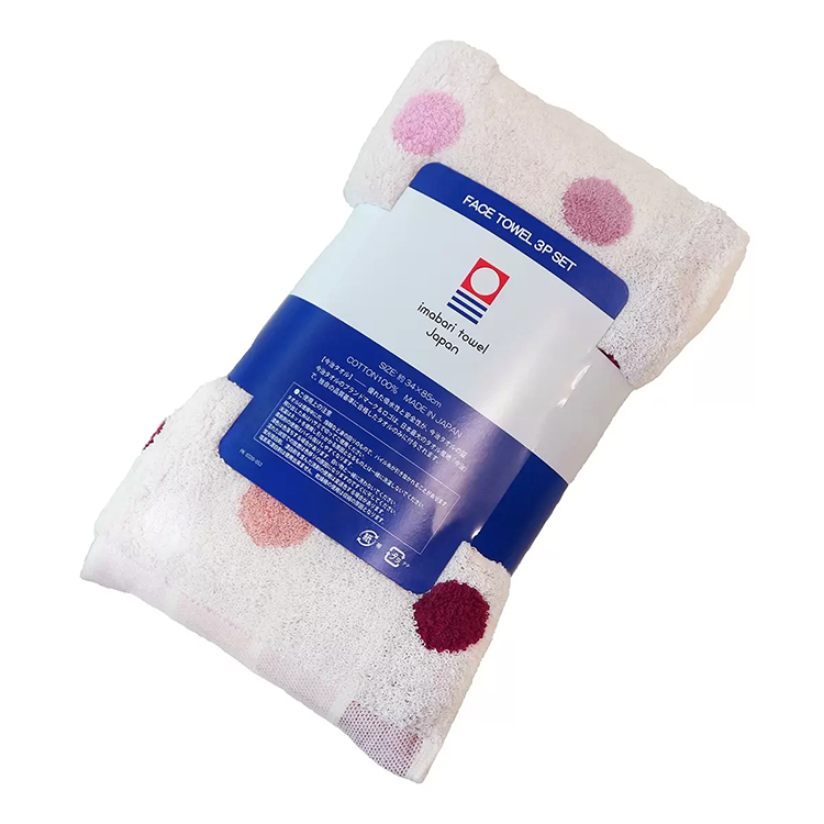 日本今治 純棉毛巾 3入組 34公分 X 85公分