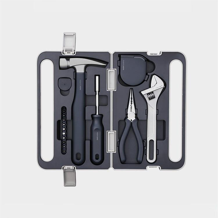 HOTO 家用工具組多功能螺絲批工具箱