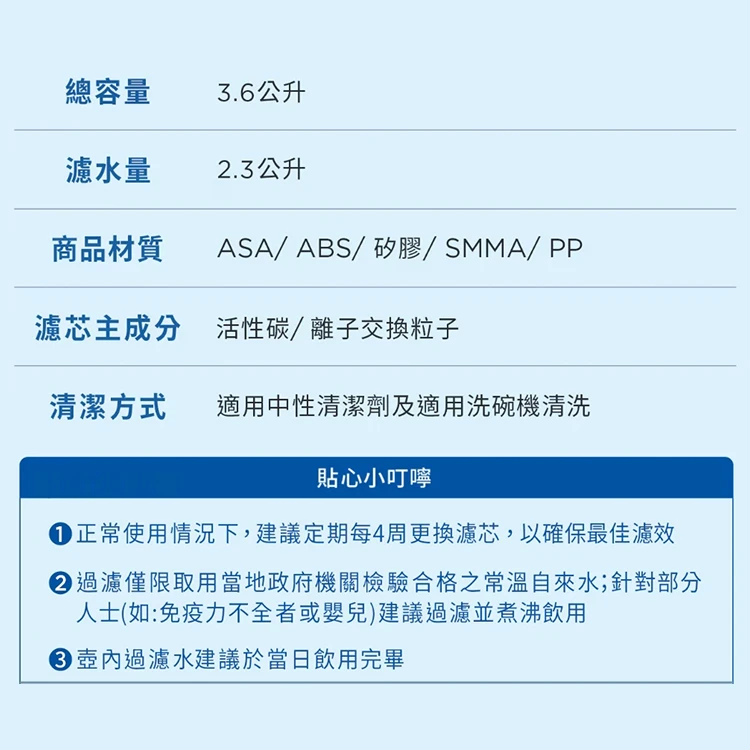 BRITA 純淨濾水壺3.6公升附十四入MAXTRA PRO濾芯,CS0244,BRITA純淨濾水壺3.6公升附十四入MAXTRAPRO濾芯,全館商品,生活用品,COSTCO限定