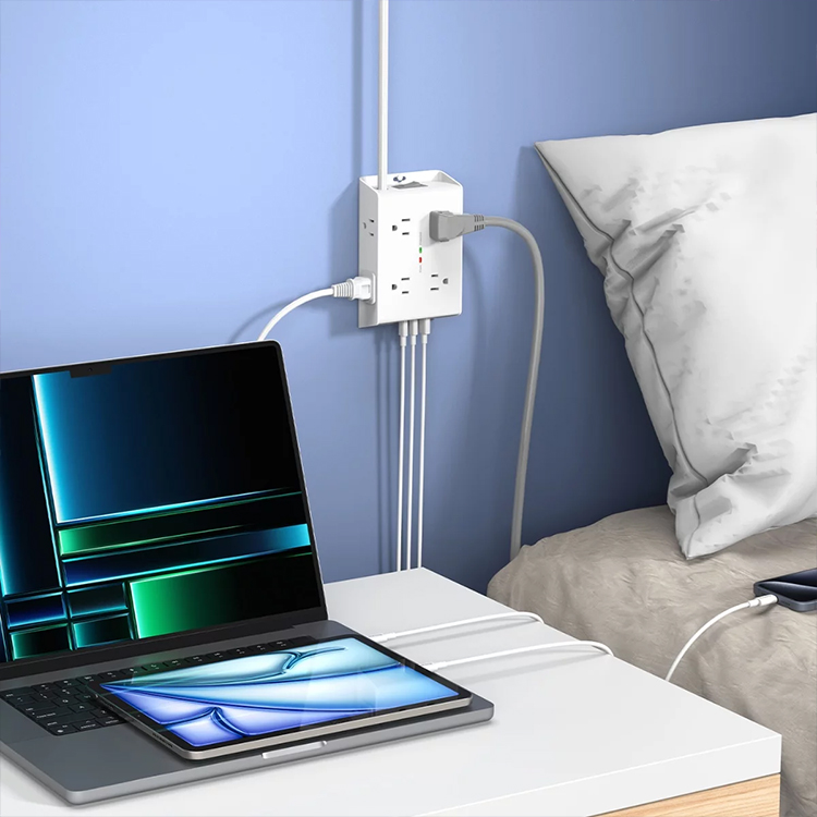 Huntkey 四面插孔延長線 含USB-A X 2 + USB-C X 2,CS0262,Huntkey四面插孔延長線含USB-AX2+USB-CX2,品牌分類,新品上市,COSTCO限定