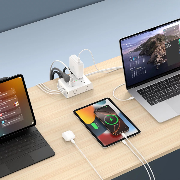 Huntkey 四面插孔延長線 含USB-A X 2 + USB-C X 2,CS0262,Huntkey四面插孔延長線含USB-AX2+USB-CX2,品牌分類,新品上市,COSTCO限定