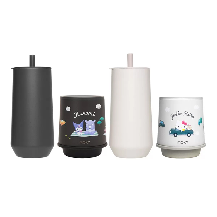WOKY 沃廚 輕芯鈦瓷吸管隨行杯 600毫升 / 三麗鷗 輕芯鈦瓷咖啡保溫杯250毫升,CS0265,WOKY沃廚輕芯鈦瓷吸管隨行杯600毫升/三麗鷗輕芯鈦瓷咖啡保溫杯250毫升,生活用品,授權卡通,新品上市