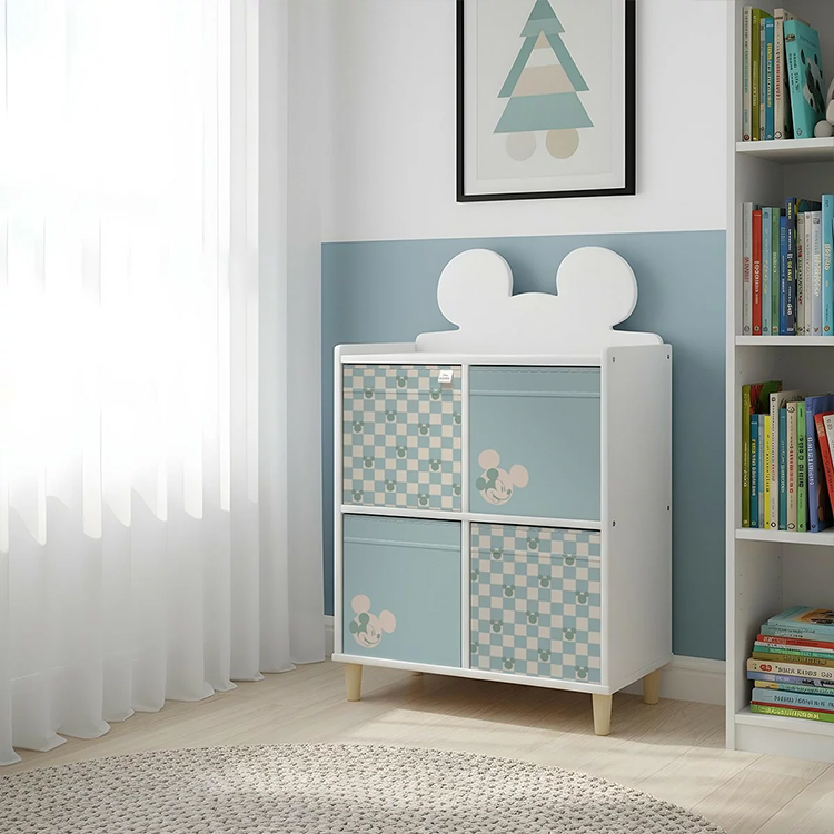 Disney 造型四格置物櫃,CS0269,Disney造型四格置物櫃,全館商品,生活用品,新品上市