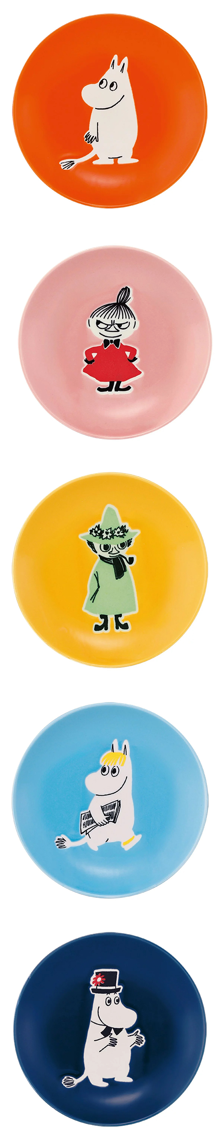嚕嚕米Moomin日本製圓形小餐盤 8件組,CS0276,嚕嚕米Moomin日本製圓形小餐盤8件組,生活用品,新品上市,COSTCO限定