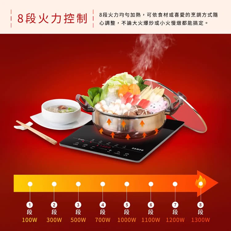 【聲寶】微電腦觸控不挑鍋黑晶電陶爐 KM-ZA13P,GF0373,【聲寶】微電腦觸控不挑鍋黑晶電陶爐KM-ZA13P,全館商品,品牌分類,質感家電