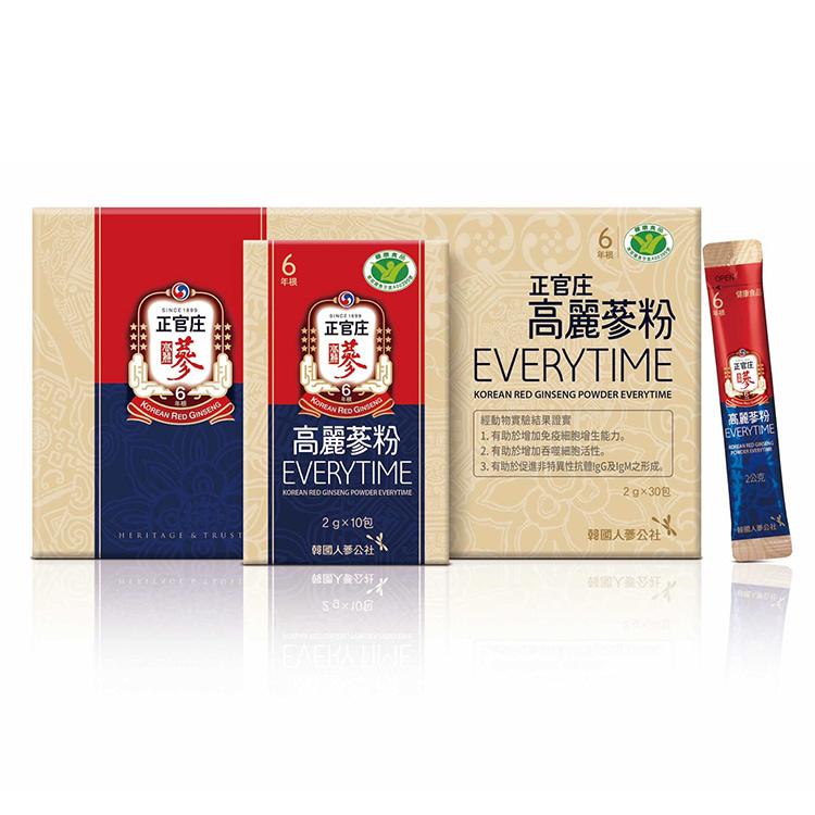 【正官庄】高麗蔘粉EVERYTIME(2g*30包)