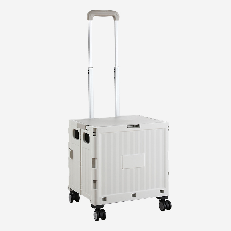 輕便摺疊四輪購物車45L(YN8815)