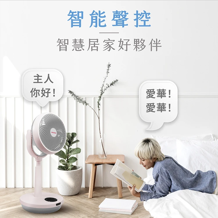 【AIWA 愛華】聲控循環扇 (SDF-1001),GF0944,【AIWA愛華】聲控循環扇(SDF-1001),全館商品,品牌分類,質感家電