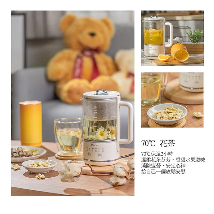 【JWAY直覺】MIYA 溫控美顏玻璃養生壺/快煮壺(MY-KT221&222),GF1014,【JWAY直覺】MIYA溫控美顏玻璃養生壺/快煮壺(MY-KT221&222),全館商品,品牌分類,質感家電