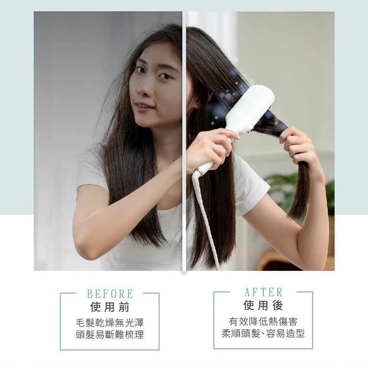 【MUNICHI 沐尼黑】ION負離子溫控直髮梳(MMC-QQ2)國際電壓,GF1098,【MUNICHI沐尼黑】ION負離子溫控直髮梳(MMC-QQ2)國際電壓,全館商品,質感家電,美容/美髮電器