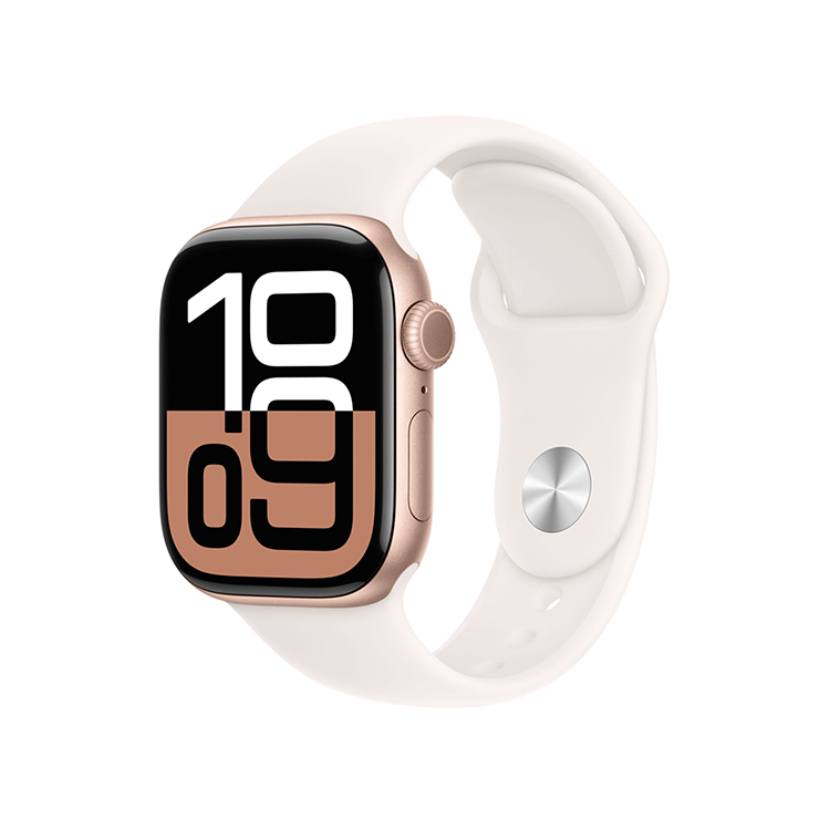 【Apple】 Watch S10 GPS 42mm(鋁金屬錶殼搭配運動型錶帶)