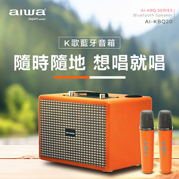 【AIWA 愛華】K歌音箱 (AI-KBQ20)