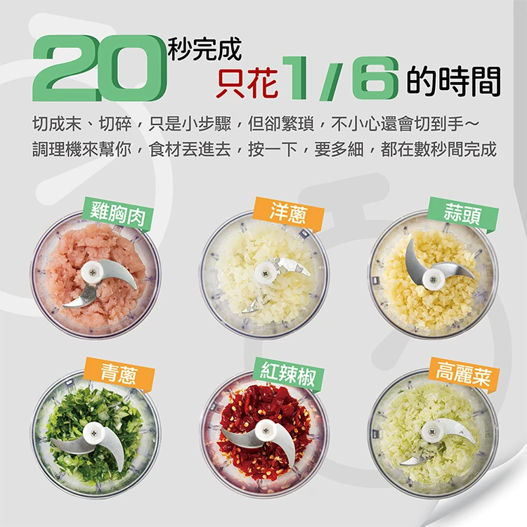 【大家源】充電式食品調理機 (TCY-650202),GF1167,【大家源】充電式食品調理機(TCY-650202),全館商品,品牌分類,質感家電