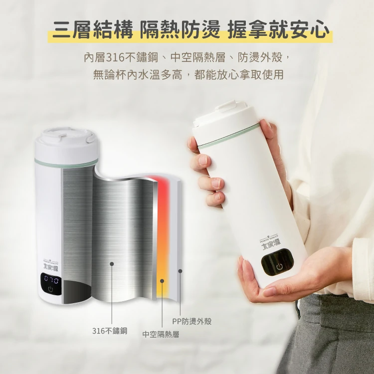 【大家源】旅行便攜燒水杯-國際電壓(TCY-282502W),GF1174,【大家源】旅行便攜燒水杯-國際電壓(TCY-282502W),全館商品,品牌分類,質感家電