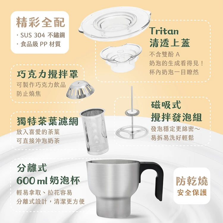 【AIWA 愛華】 奶泡攪拌機 (AMF-500),GF1259,【AIWA愛華】奶泡攪拌機(AMF-500),全館商品,品牌分類,質感家電