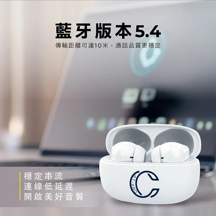 【AIWA 愛華】 真無線藍牙耳機(AT-X80C),GF1261,【AIWA愛華】真無線藍牙耳機(AT-X80C),全館商品,質感家電,藍芽音響/耳機