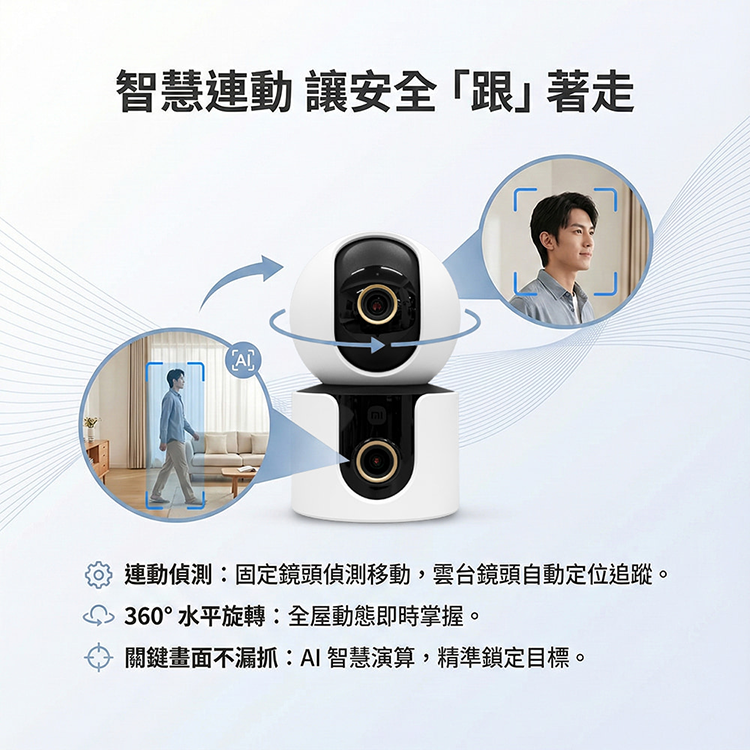 【小米】Xiaomi 智慧攝影機 C500 雙攝版,GF1287,【小米】Xiaomi智慧攝影機C500雙攝版,品牌分類,新品上市,質感家電
