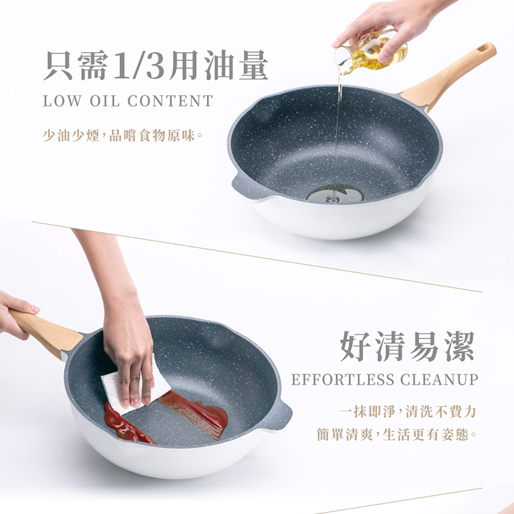 【鍋寶】Lumi系列不沾鑄造煎鍋28cm-附蓋(AI-6281),GF1295,【鍋寶】Lumi系列不沾鑄造煎鍋28cm-附蓋(AI-6281),生活用品,品牌分類,餐廚用品