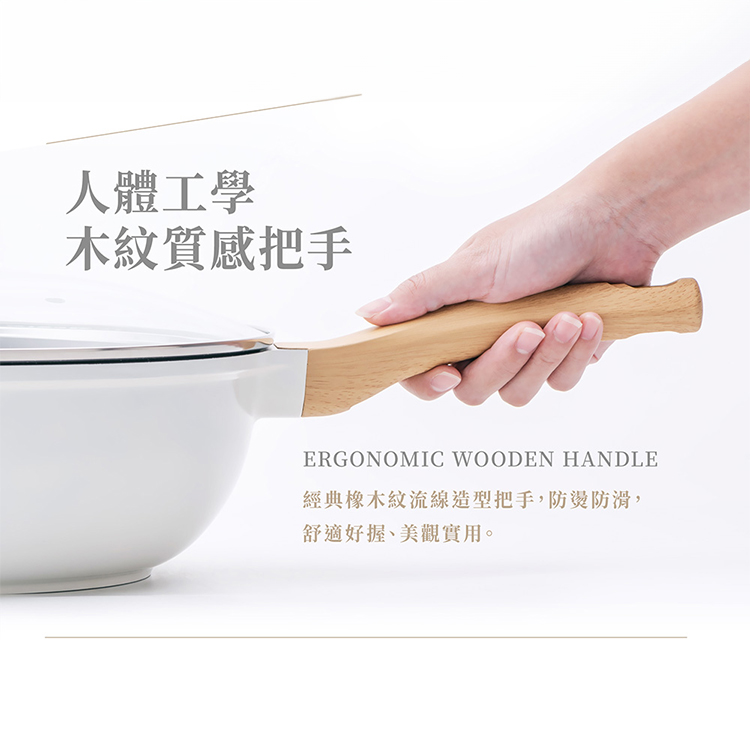 【鍋寶】Lumi系列不沾鑄造煎鍋28cm-附蓋(AI-6281),GF1295,【鍋寶】Lumi系列不沾鑄造煎鍋28cm-附蓋(AI-6281),生活用品,品牌分類,餐廚用品