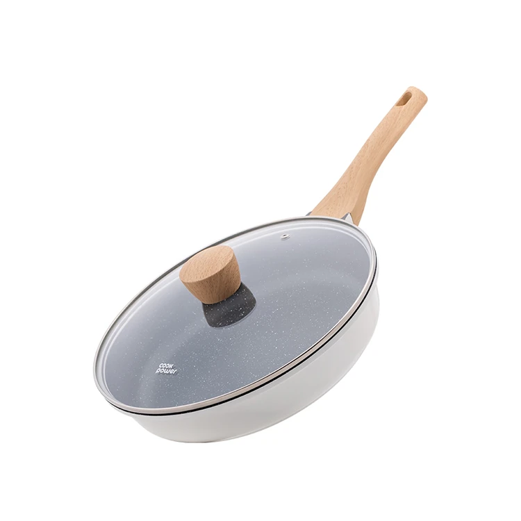 【鍋寶】Lumi系列不沾鑄造煎鍋28cm-附蓋(AI-6281)