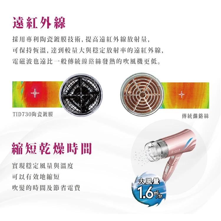 【TESCOM】低噪音負離子吹風機(TID730TW(N),GF1311,【TESCOM】低噪音負離子吹風機(TID730TW(N),全館商品,品牌分類,質感家電
