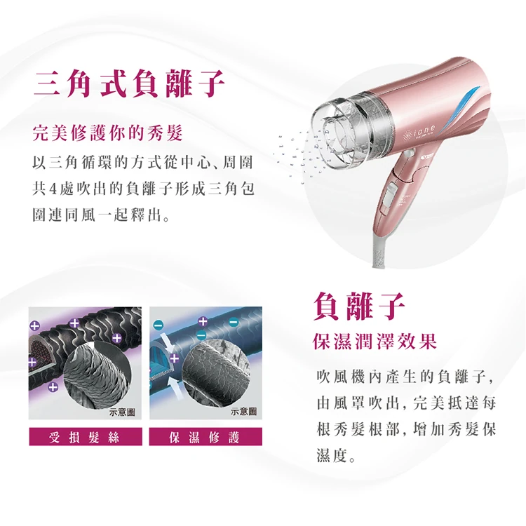【TESCOM】低噪音負離子吹風機(TID730TW(N),GF1311,【TESCOM】低噪音負離子吹風機(TID730TW(N),全館商品,品牌分類,質感家電