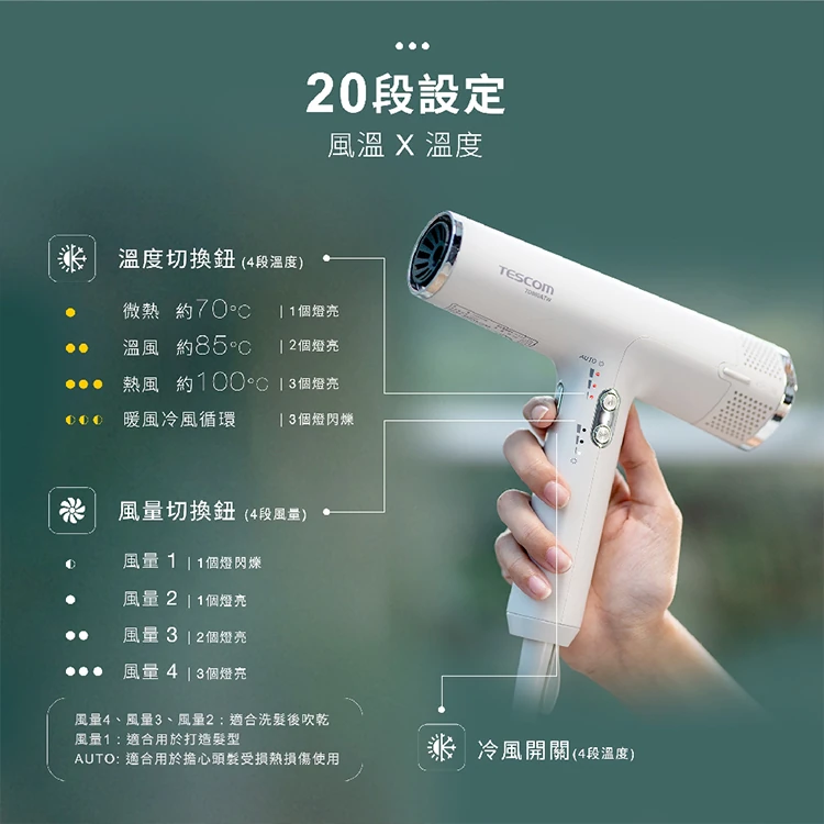 【TESCOM】專業級負離子吹風機 (TD880ATW),GF1315,【TESCOM】專業級負離子吹風機(TD880ATW),全館商品,品牌分類,質感家電