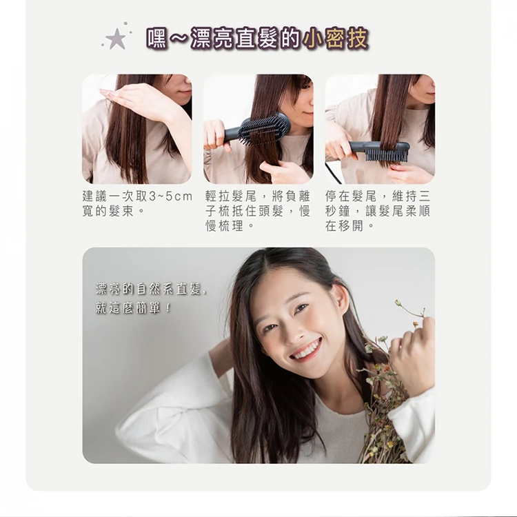 【TESCOM】負離子直髮造型梳(TB550ATW),GF1317,【TESCOM】負離子直髮造型梳(TB550ATW),全館商品,品牌分類,質感家電