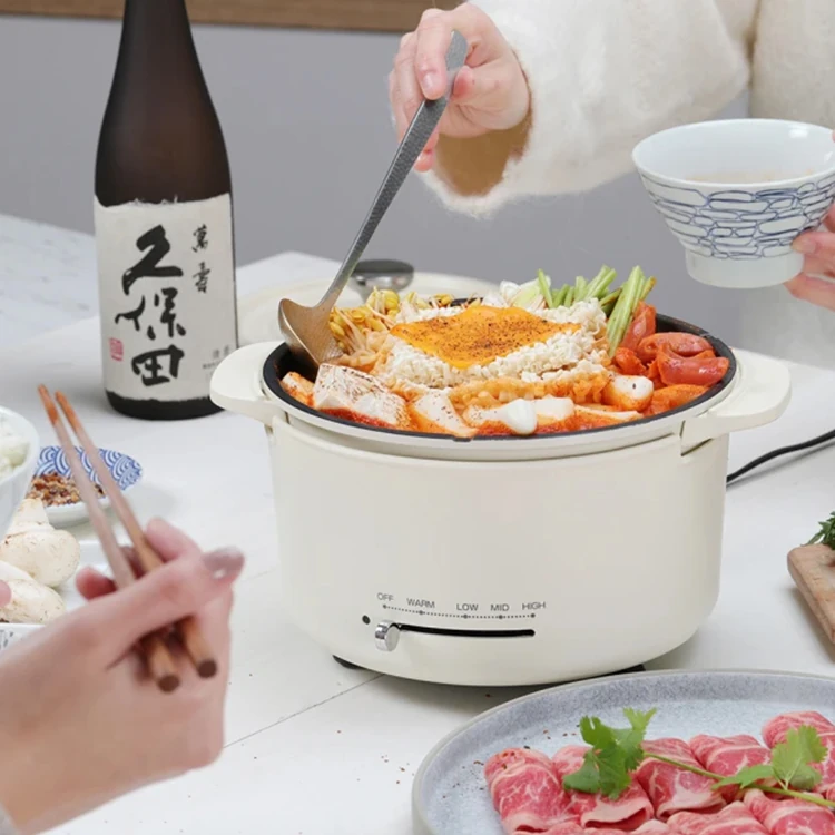 【日本山善YAMAZEN】多功能料理鍋 (YGD-D650TW),GF1343,【日本山善YAMAZEN】多功能料理鍋(YGD-D650TW),全館商品,品牌分類,質感家電