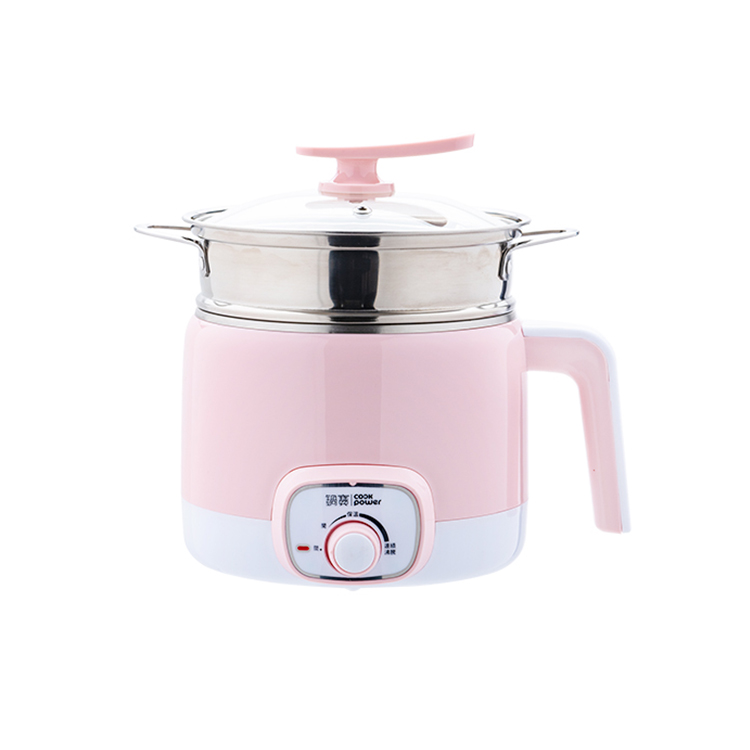【鍋寶】316多功能防燙美食鍋1.7L-奶茶(附蒸籠)(BF-9311-9313)
