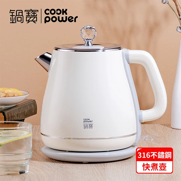 【鍋寶】316不鏽鋼雙層防燙快煮壺1.8L((KT-9218)