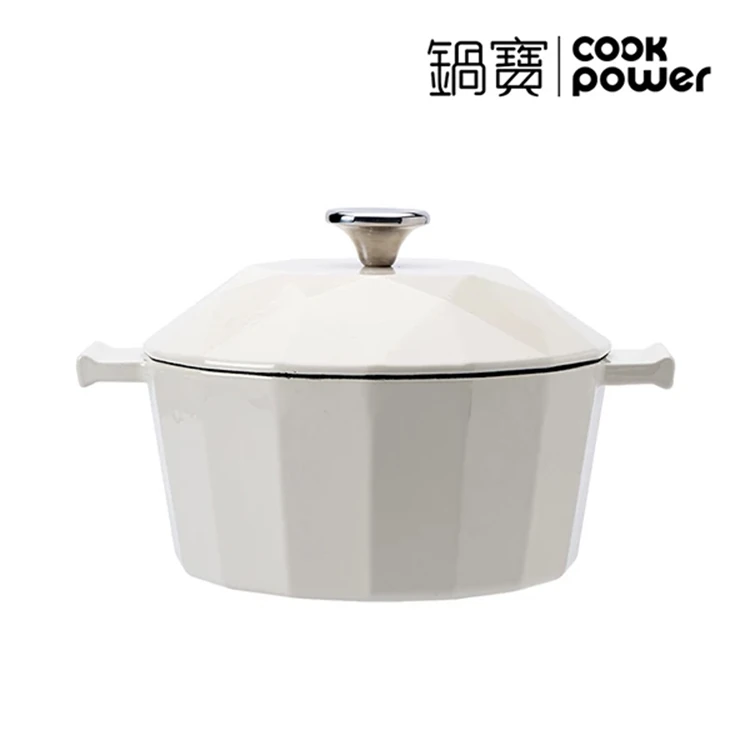 【鍋寶】璀璨鑽石琺瑯鑄鐵鍋22cm(CI-3022)
