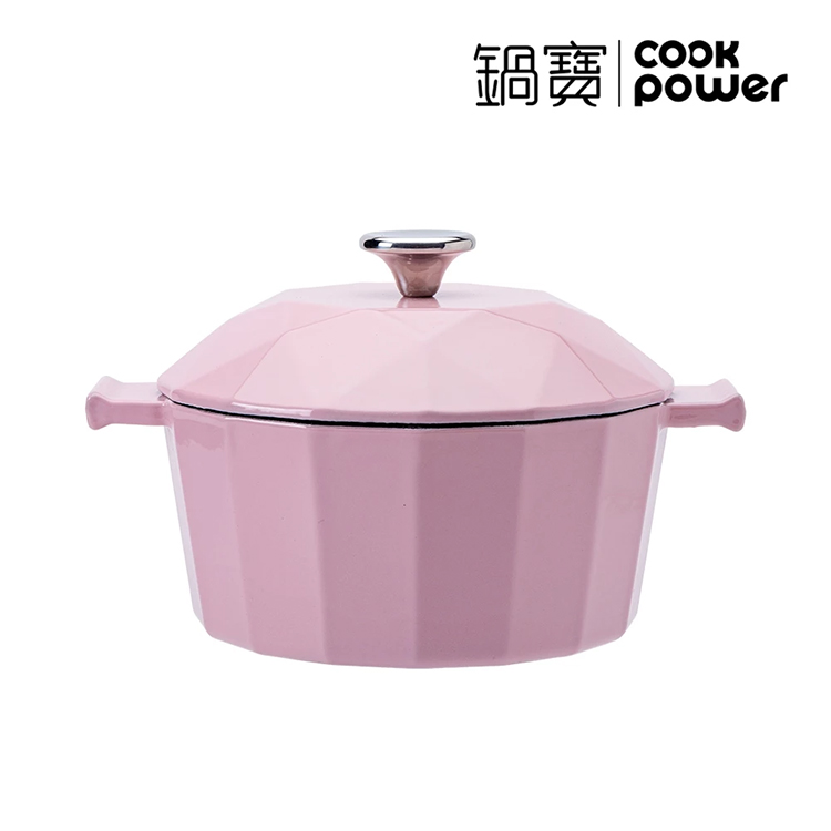 【鍋寶】璀璨鑽石琺瑯鑄鐵鍋22cm(CI-3022)
