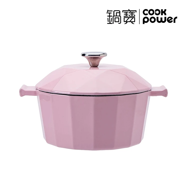 【鍋寶】璀璨鑽石琺瑯鑄鐵鍋22cm(CI-3022)