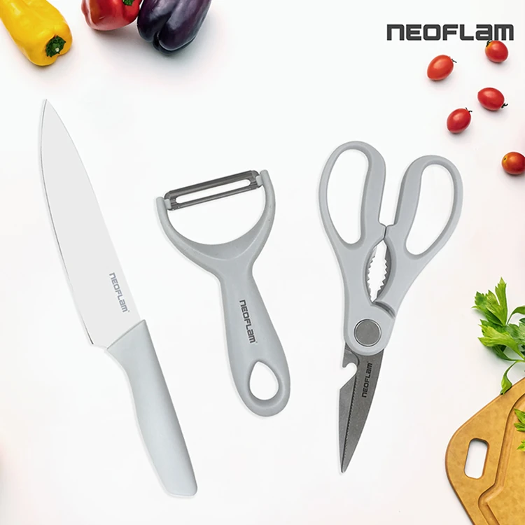 【韓國NEOFLAM 】廚房料理刀具三件組(NF-C035-KG004FK),GF1398,【韓國NEOFLAM】廚房料理刀具三件組(NF-C035-KG004FK),全館商品,生活用品,品牌分類