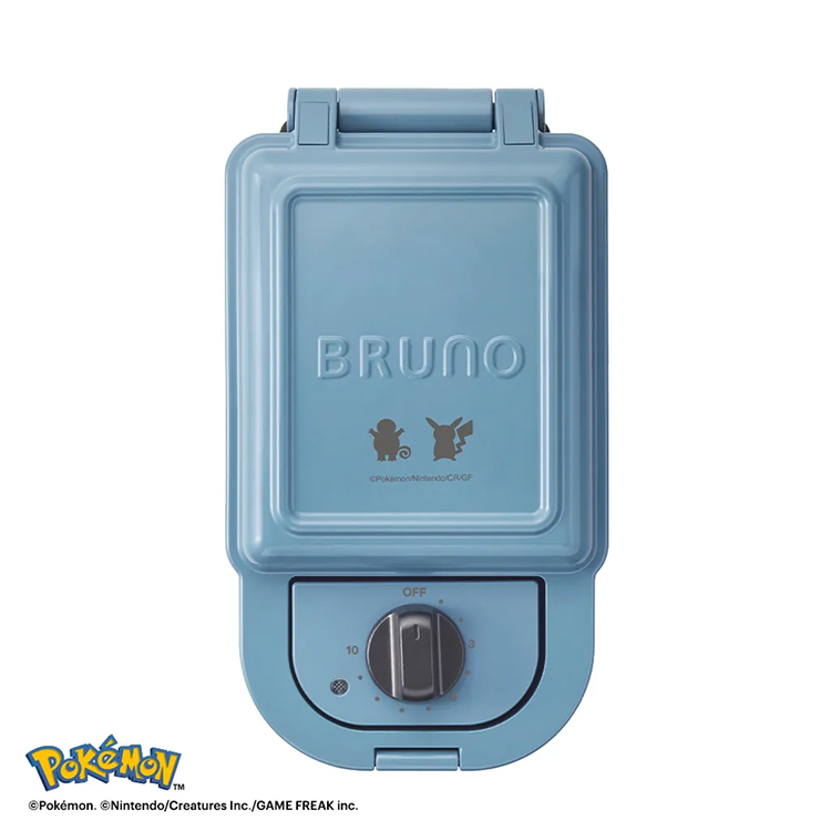 【日本BRUNO】寶可夢單板熱壓三明治機(BOE131)