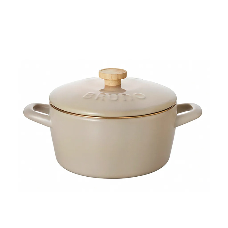 【日本BRUNO】富士琺瑯雙耳鍋20cm(BHK280)