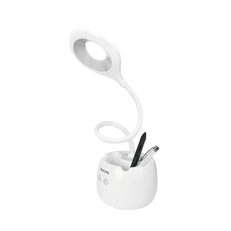 【KINYO】高亮度 USB充電式四合一檯燈 (PLED-417)