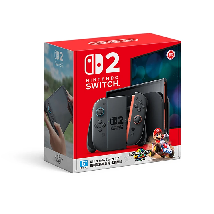 【任天堂Nintendo】Switch 2 主機-瑪利歐賽車世界 同捆組