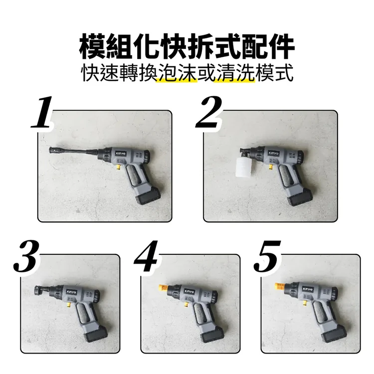 【KINYO】無線高壓清洗機(HPC-63),GF1539,【KINYO】無線高壓清洗機(HPC-63),全館商品,生活用品,品牌分類