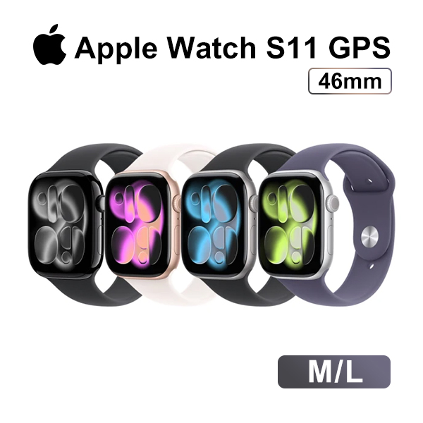 【Apple】Apple Watch S11 GPS 46mm M/L