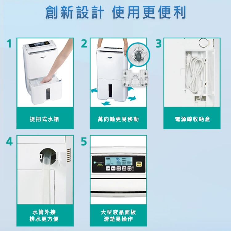 【Panasonic】11L 一級能效除濕機(F-Y22EN),GF1898,【Panasonic】11L一級能效除濕機(F-Y22EN),全館商品,品牌分類,質感家電