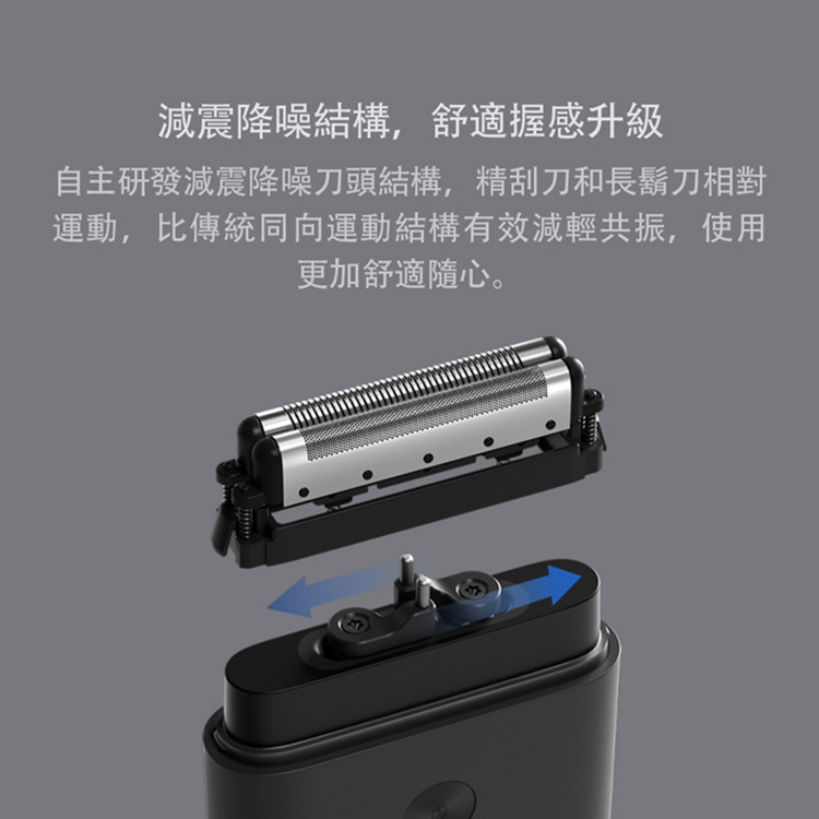 【小米】便攜電動刮鬍刀 1S（往復雙刀頭）,GF1962,【小米】便攜電動刮鬍刀1S（往復雙刀頭）,全館商品,品牌分類,新品上市