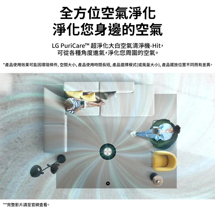 【LG】PuriCare 空氣清淨機 (AS601HWG0),GF2005,【LG】PuriCare空氣清淨機(AS601HWG0),全館商品,品牌分類,質感家電