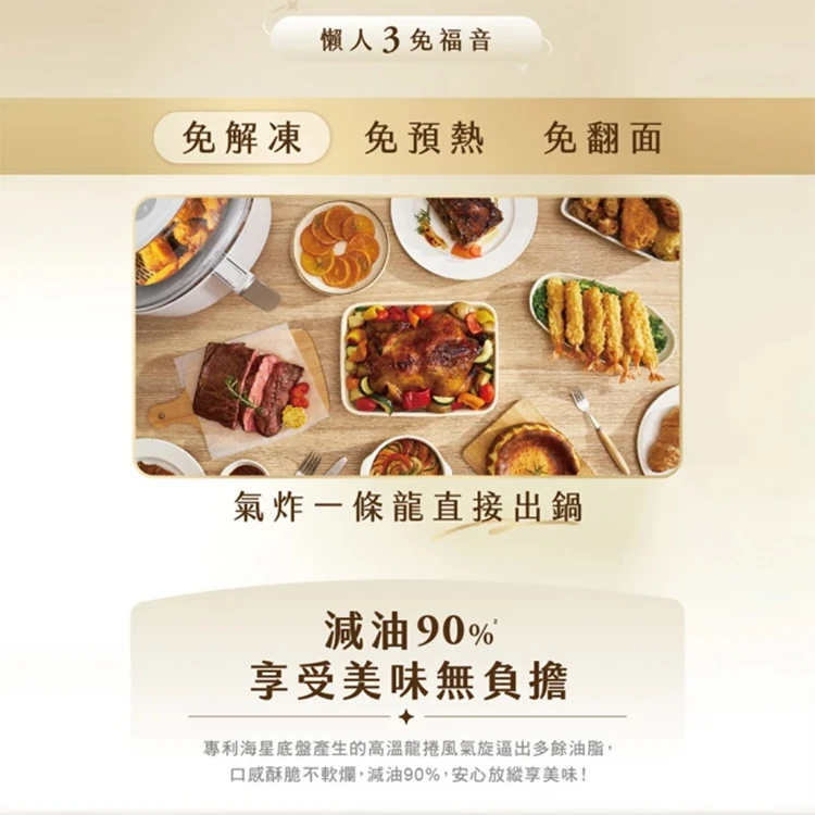 【Philips 飛利浦】星視界氣炸鍋 4.2L (NA322/00),GF2012,【Philips飛利浦】星視界氣炸鍋4.2L(NA322/00),全館商品,品牌分類,質感家電