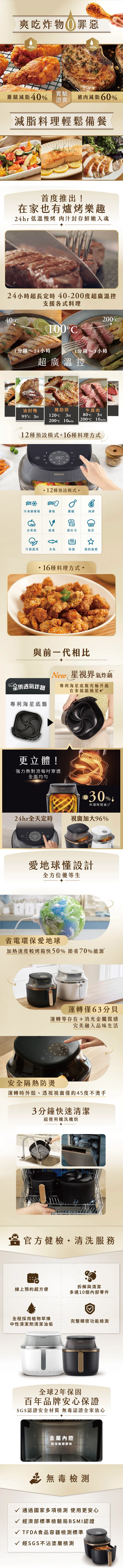 【Philips 飛利浦】星視界氣炸鍋 4.2L (NA322/00),GF2012,【Philips飛利浦】星視界氣炸鍋4.2L(NA322/00),全館商品,品牌分類,質感家電