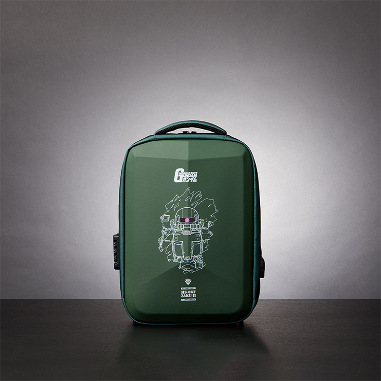 【TLCSTORE】機動戰士鋼彈 硬殼後背包 (附行李箱拉桿帶)