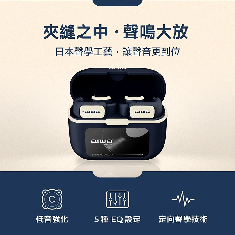 【AIWA 愛華 】耳夾式真無線藍牙耳機(AT-H03 EDGE),GF2055,【AIWA愛華】耳夾式真無線藍牙耳機(AT-H03EDGE),全館商品,品牌分類,新品上市