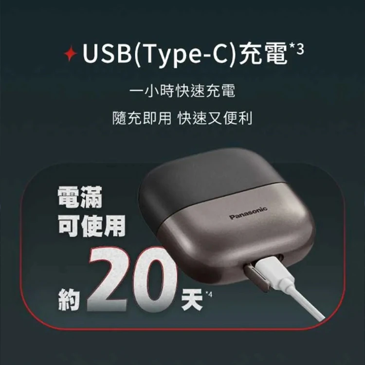 【國際牌Panasonic】掌上型三刀頭防水充電式電鬍刀(ES-CM3A),GF2073,【國際牌Panasonic】掌上型三刀頭防水充電式電鬍刀(ES-CM3A),全館商品,質感家電,刮鬍刀/美體刀